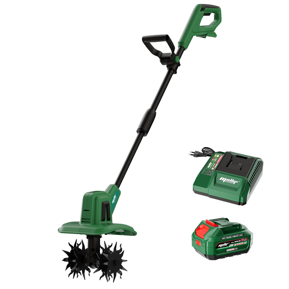 Mellif Akku Gartenfräse für Makita Akku Bodenhacke