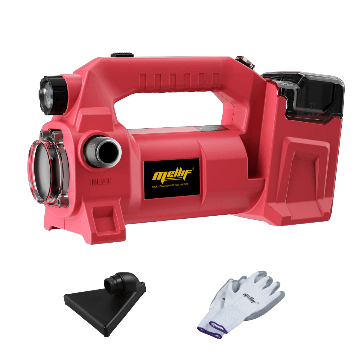 Mellif Akku-Gartenpumpe kompatibel mit Milwaukee 18V