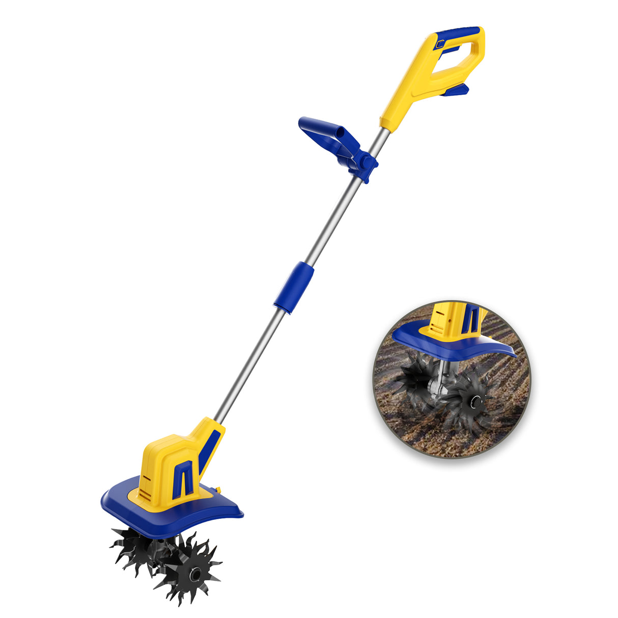 Mellif Akku-Bodenhacke 18V kompatibel mit DEWALT 18V 54V AKKU