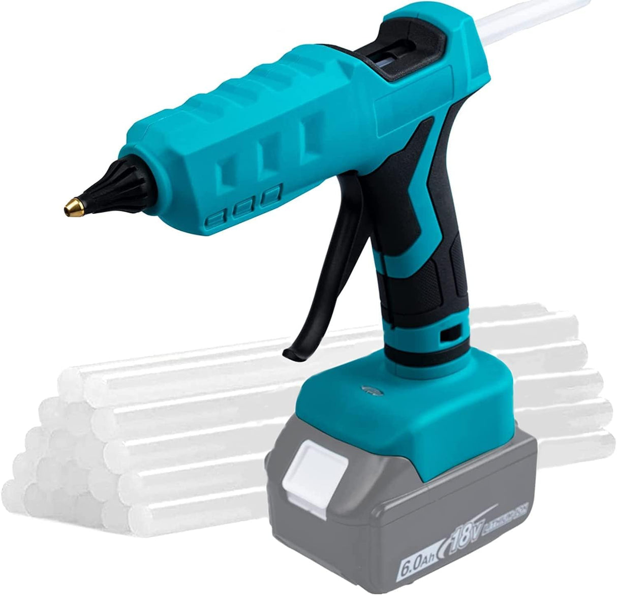 Mellif Cordless Hot Glue Gun for Makita Battery 18V