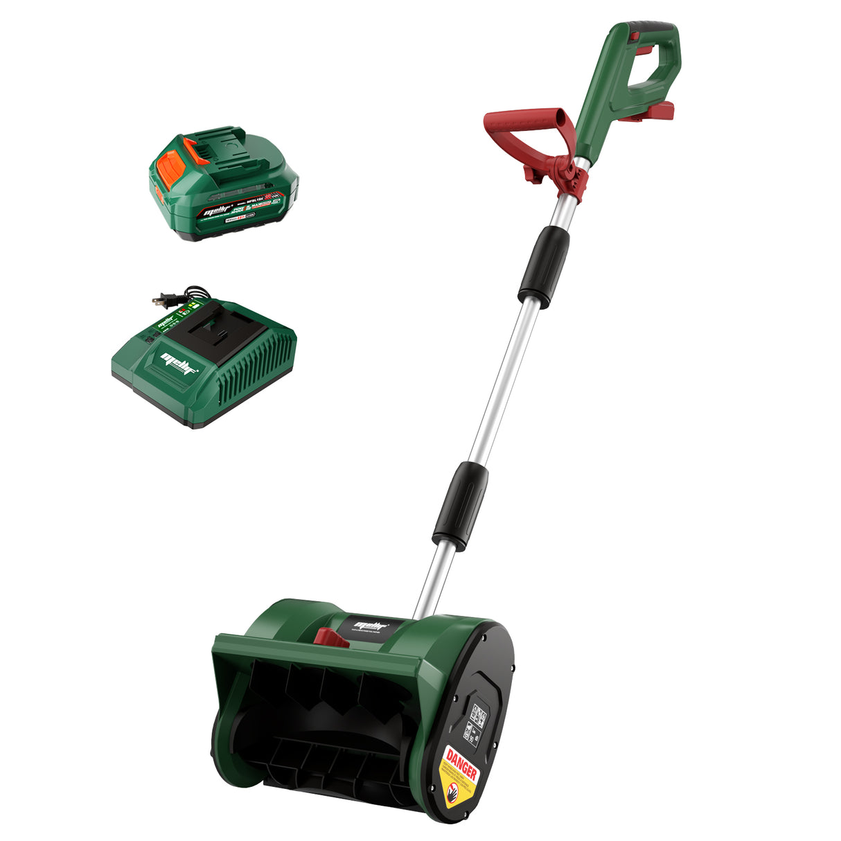 Mellif 18V kabellos Akku-Schneefräse