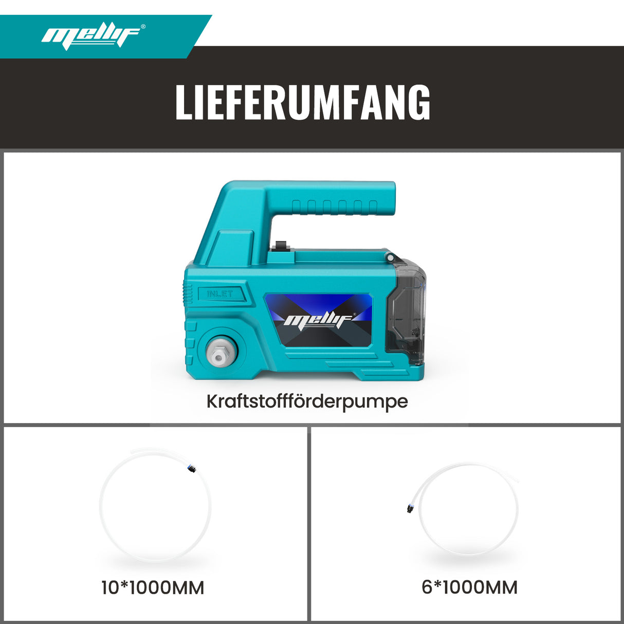 Mellif Ölpumpe, kompatibel mit Makita Akku
