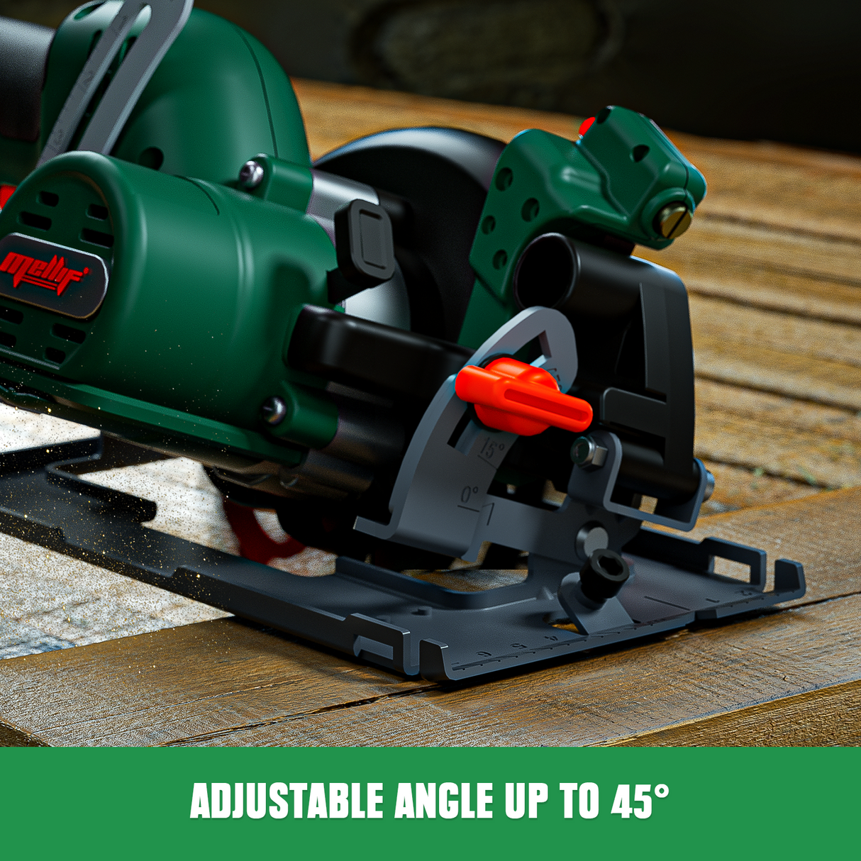 Mellif Akku Handkreissäge für Makita Akku 18V