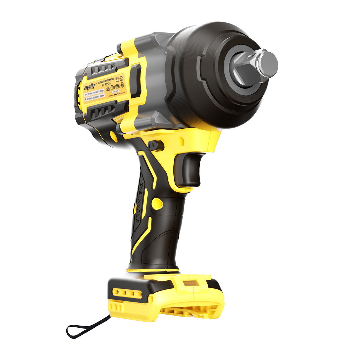 Mellif Akku Schlagschrauber 850N.m für Dewalt 20V