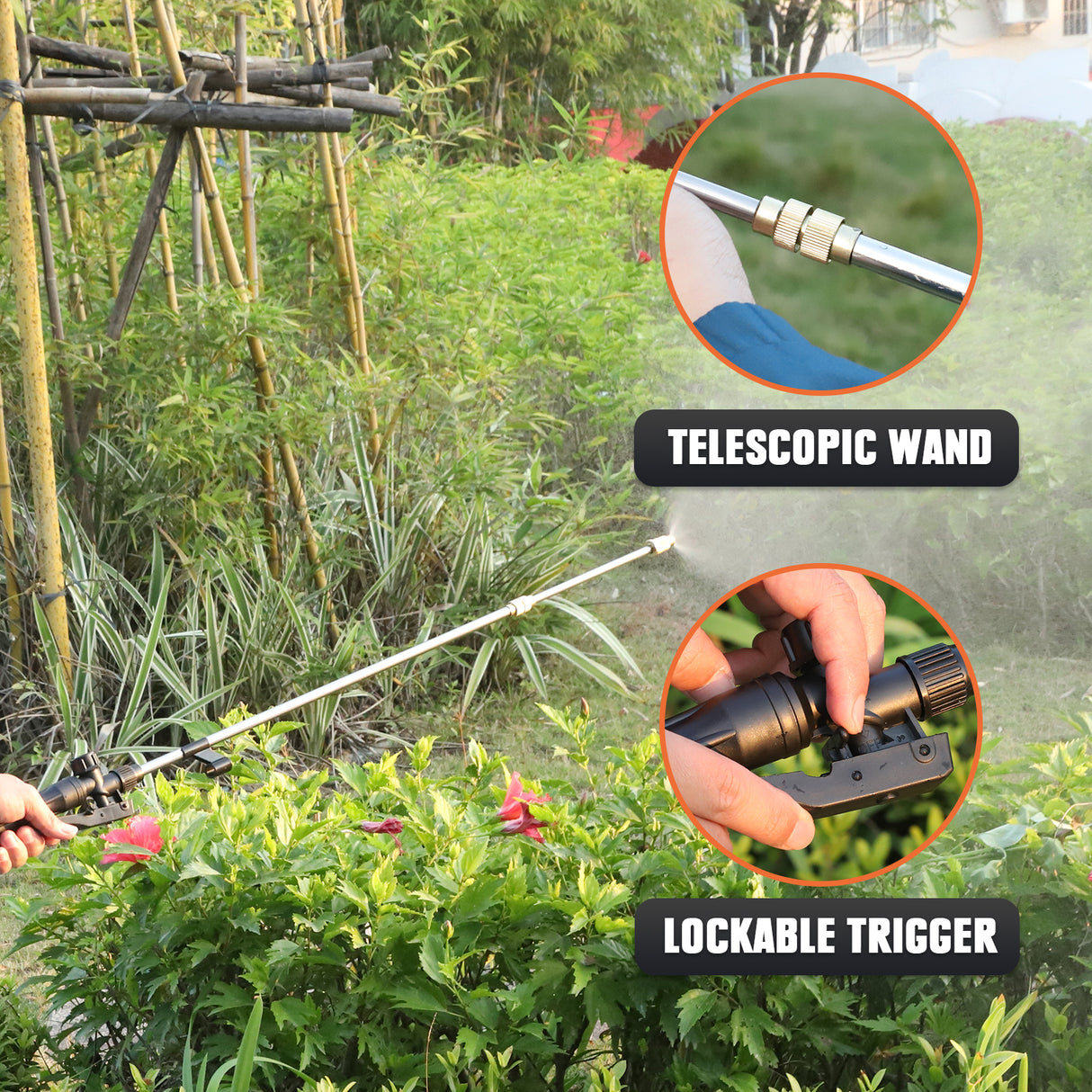 Mellif 12L Akku Drucksprüher 18V Kompatibilität MIT MAKITA