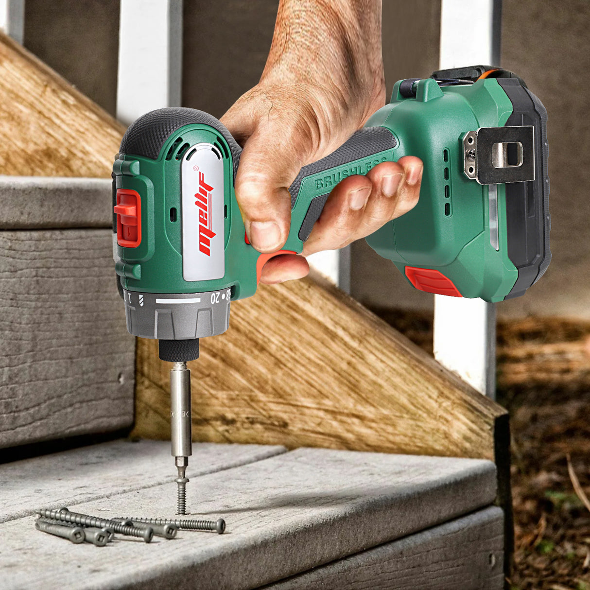 Mellif Akkuschrauber für Makita Akku 18V