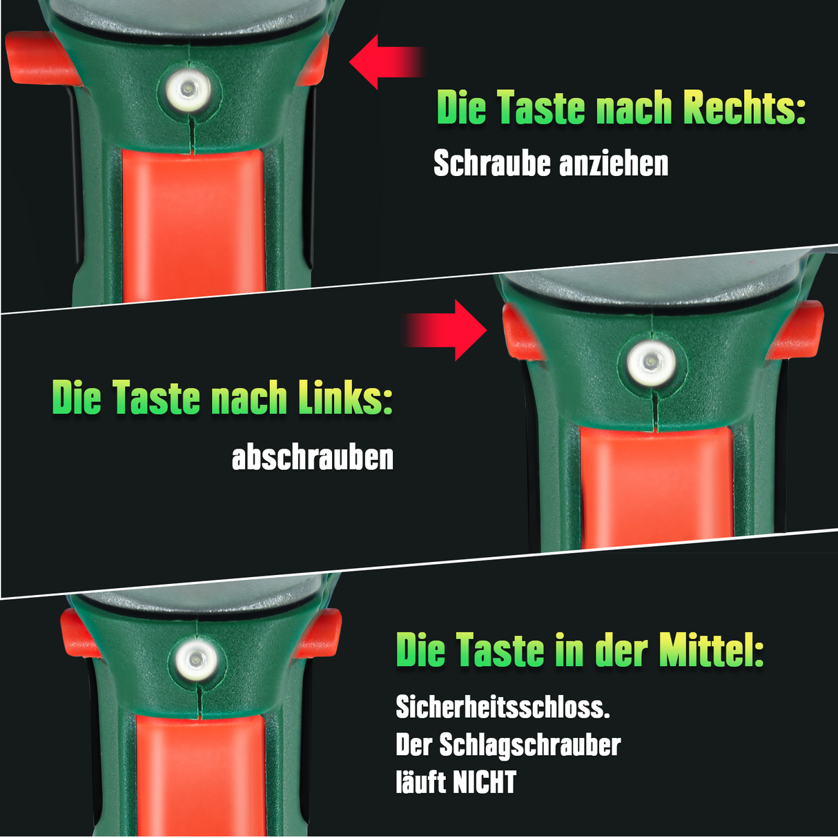 Mellif Akku Schlagschrauber für Makita Akku 18V