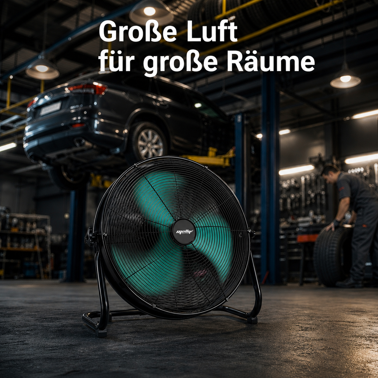 Mellif Tragbarer Ventilator