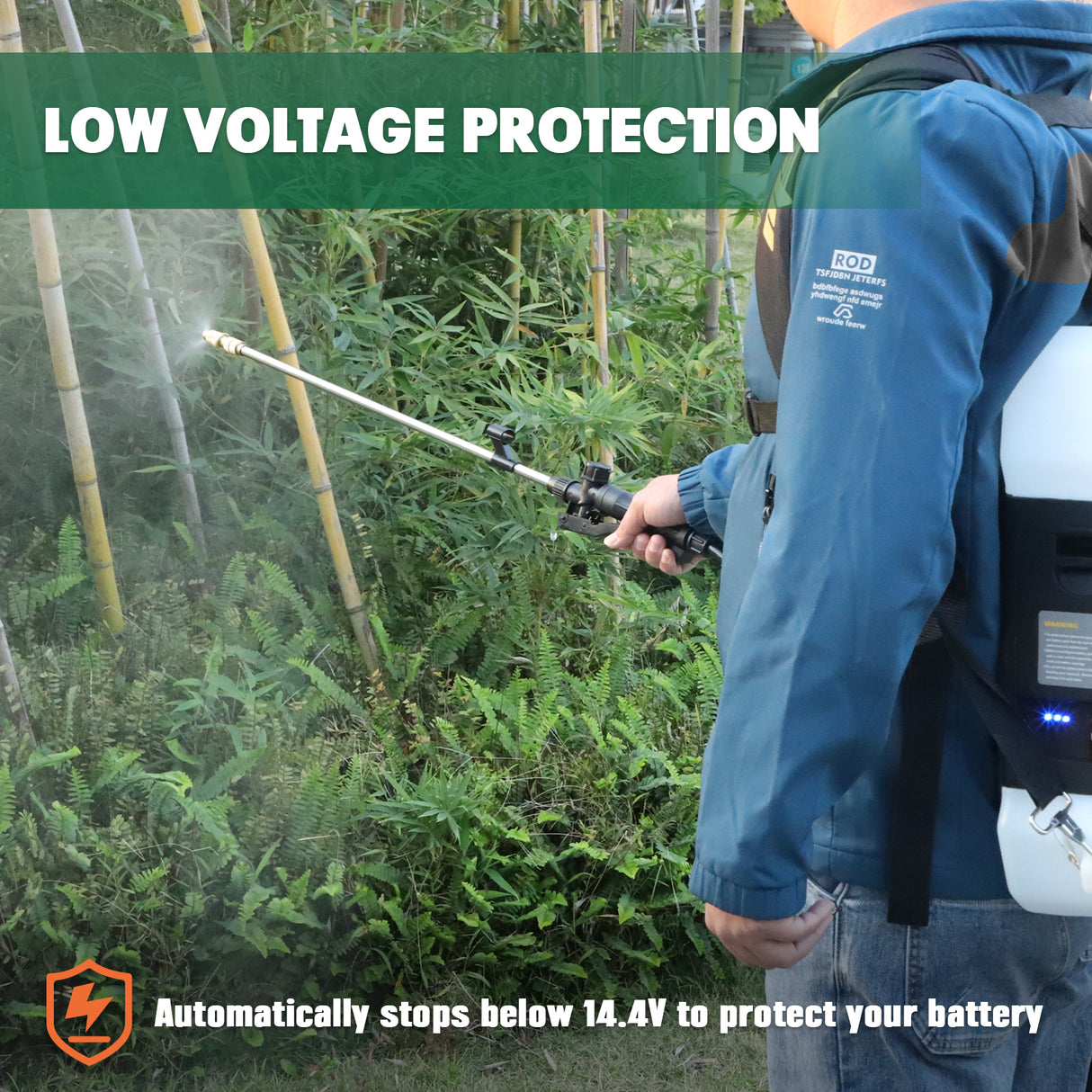 Mellif 12L Akku Drucksprüher 18V Kompatibilität MIT MAKITA