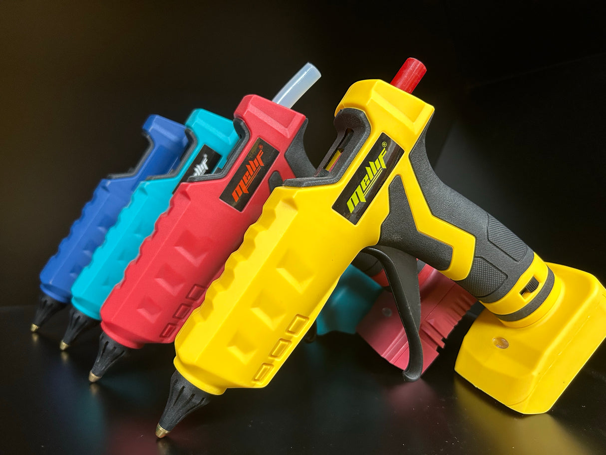 Mellif Akku Heißklebepistole GluePen für DEWALT-Akku 18v, 11mm