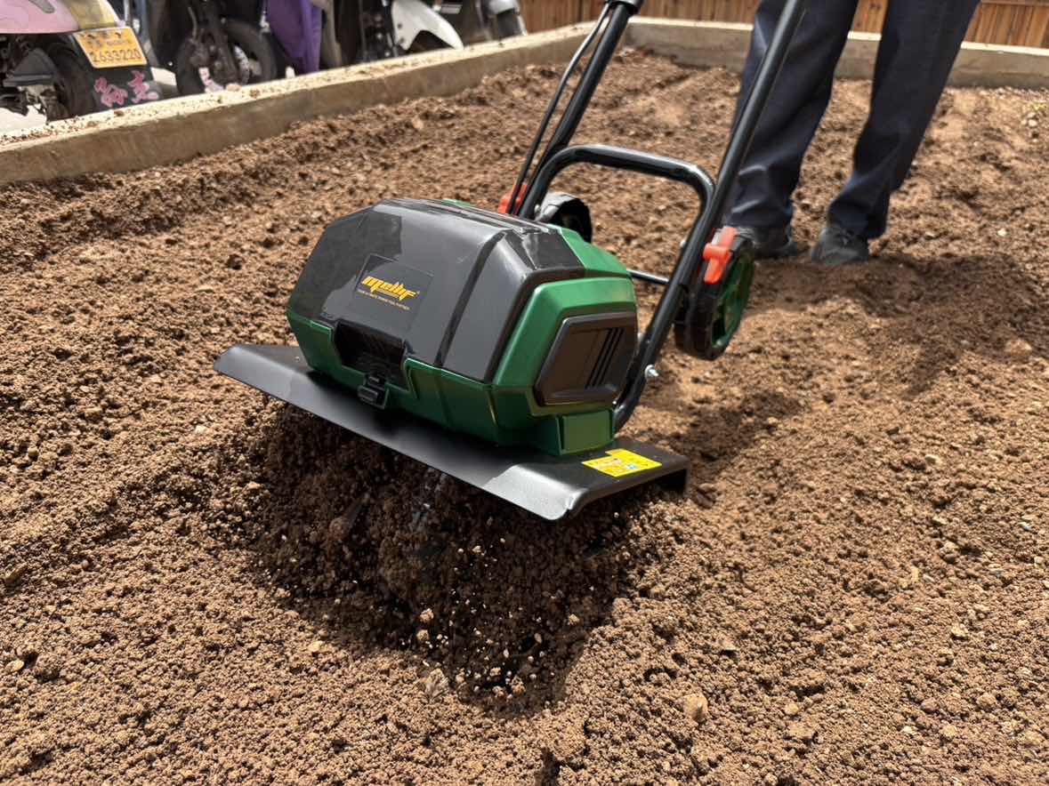 Mellif Akku Gartfenfräse für Makita (Groß, NEU, Ohne Akku)