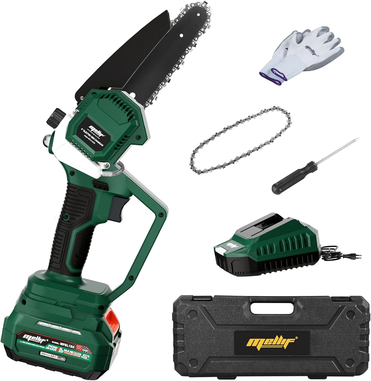 Mellif Akku Kettensäge für Makita Akku 18V