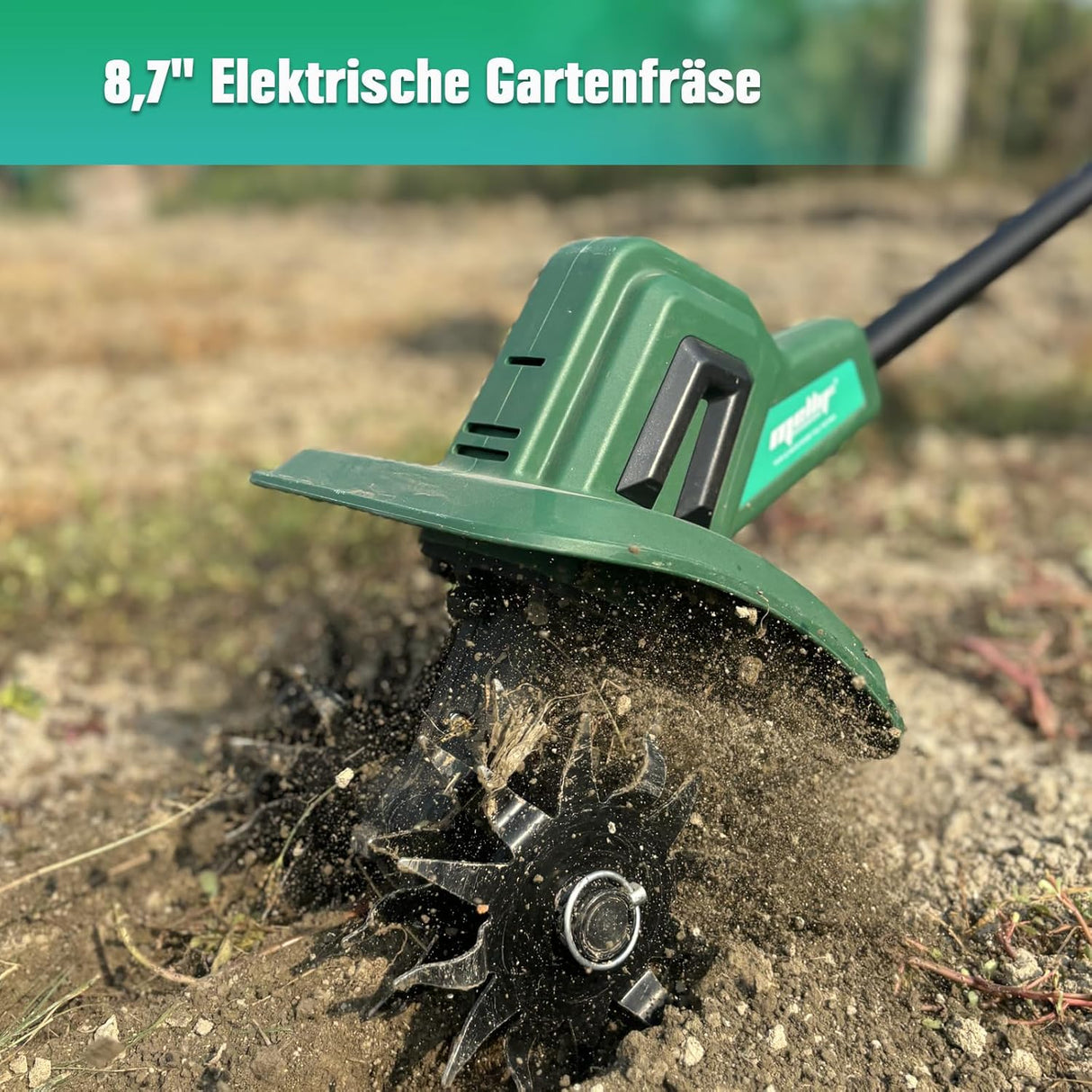 Mellif Akku Gartenfräse für Makita Akku Bodenhacke