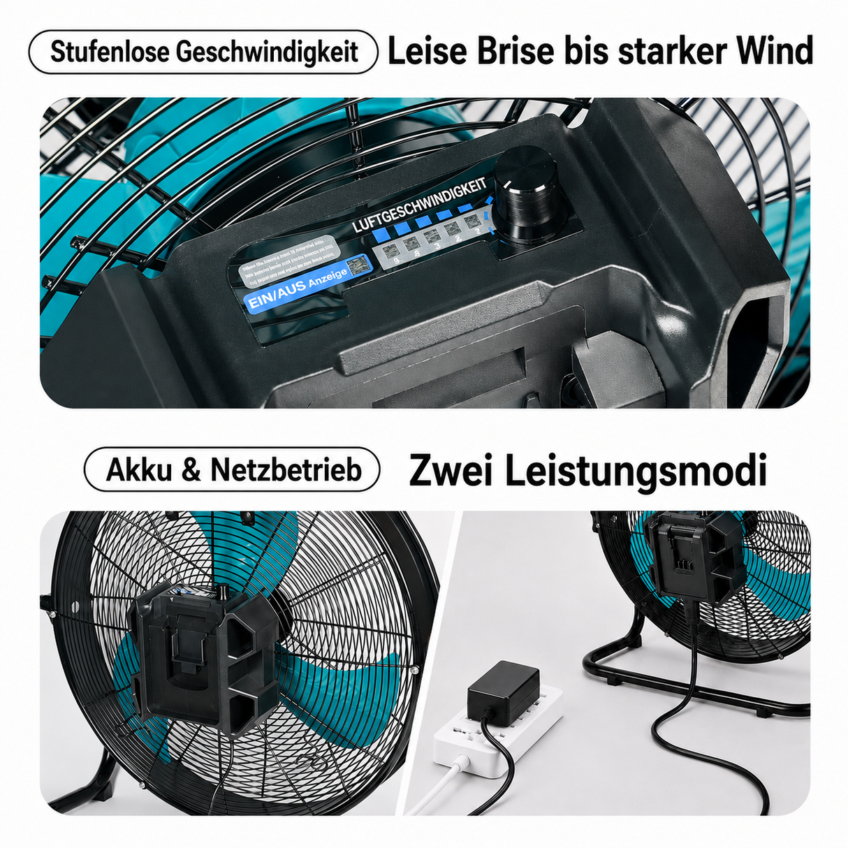 Mellif Tragbarer Ventilator