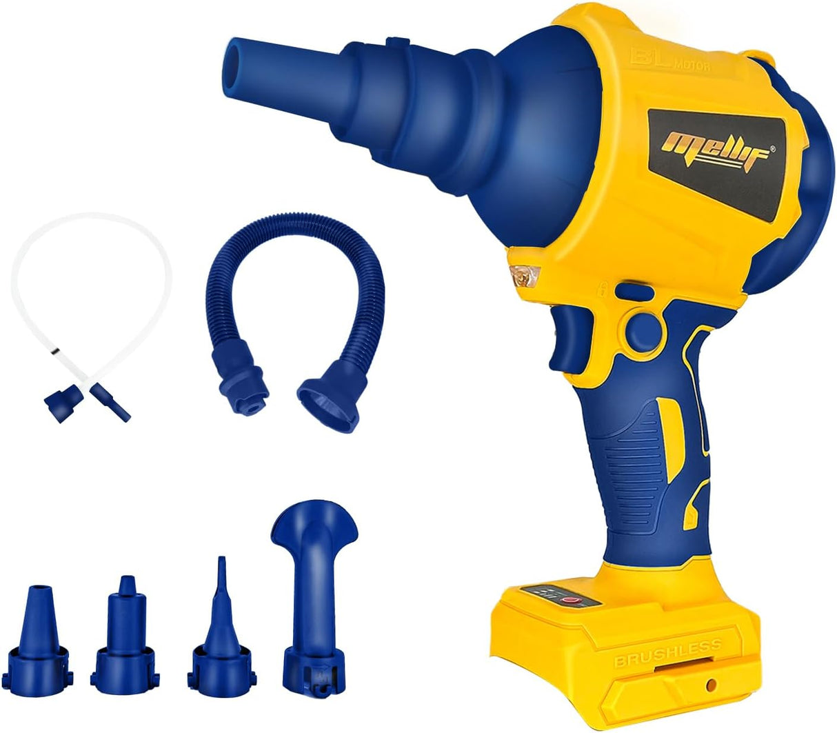 Akku-Gebläse 18V Laubbläser mit bürstenlos Motor