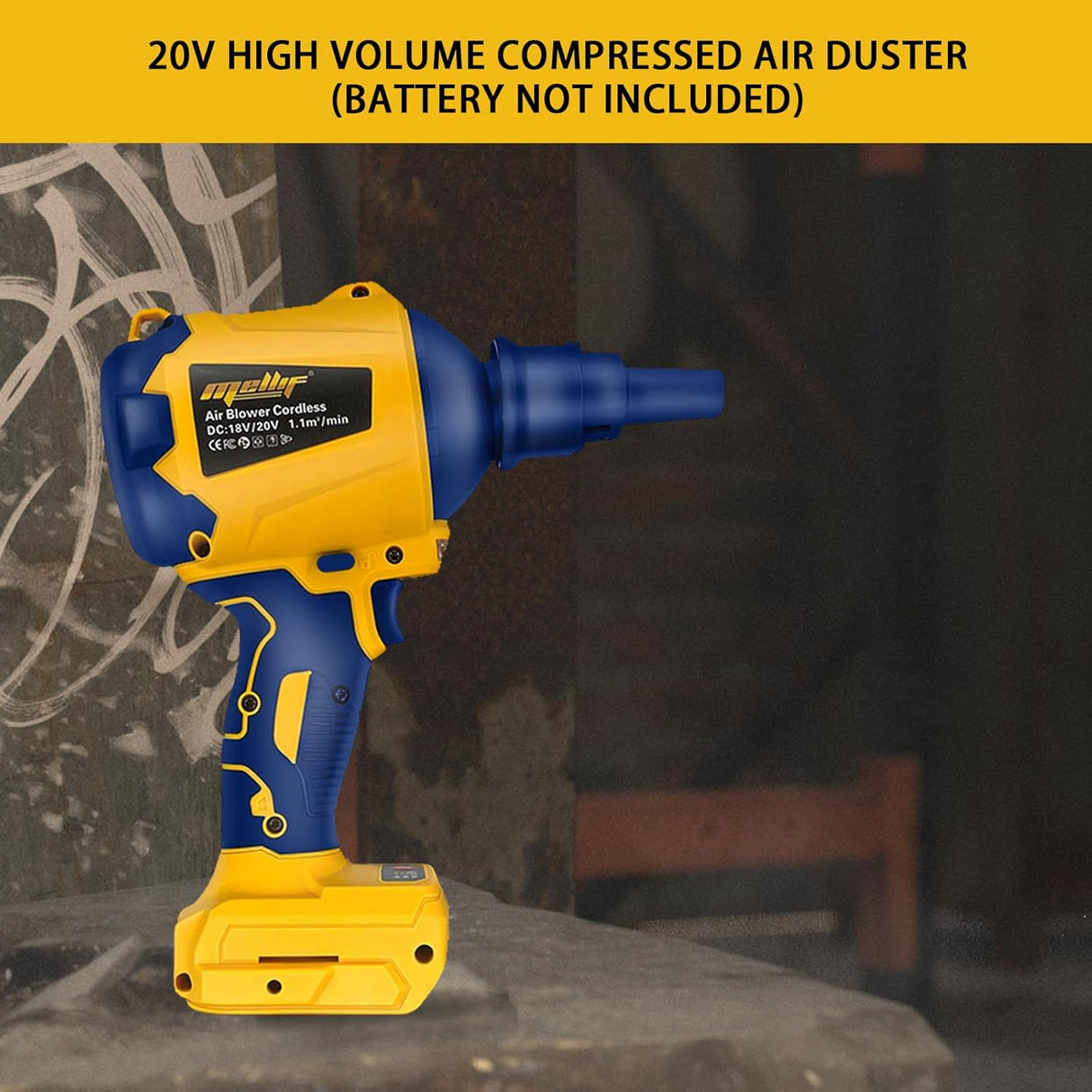 Akku-Gebläse 18V Laubbläser mit bürstenlos Motor