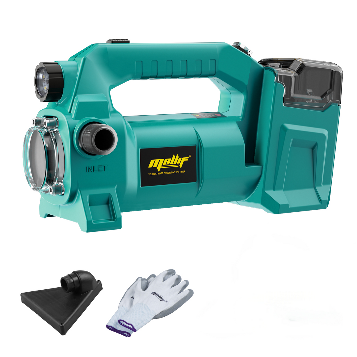 Mellif Akku Wasserpumpe mit Akku 4000 mAh,Bürstenlos Motor