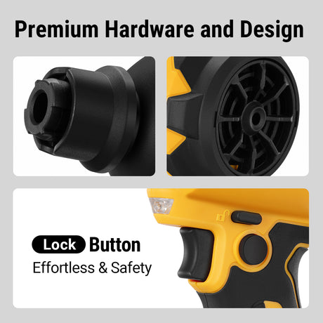 Cordless blower 18V leaf blower with brushless motor