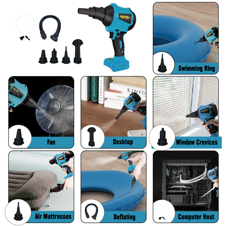 Mellif Cordless Blower for Makita Battery 18V 