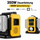 Mellif 350 W tragbarer Outdoor-Wechselrichter, reine Sinuswelle