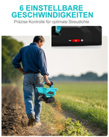 Mellif Akku Düngerstreuer für Makita 18V (Ohne Akku)