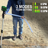 Mellif Akku Regenfasspumpe für Makita Akku 18V, grün