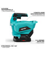 Mellif Akku Düngerstreuer für Makita 18V (Ohne Akku)