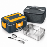 Mellif Tragbare 2,5-l-Lunchbox, 180 W, PTC-Technologie für gleichmäßige Erwärmung