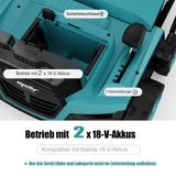 Mellif 36V Akku-Vertikutierer-Lüfter 18v*2,  (Ohne Akku)