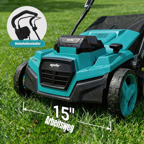 Mellif 36V Cordless Scarifier-Aerator 18v*2, Green (Without Battery) 