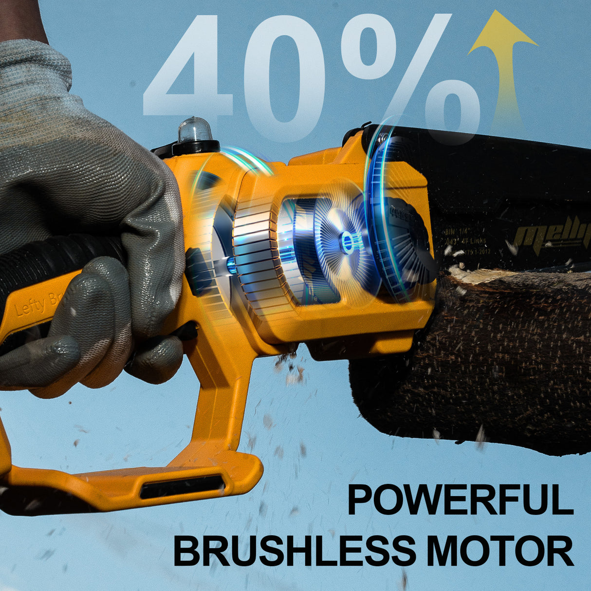 Mellif 2-in-1 Akku Hochentaster für Dewalt 20V (Ohne Akku)