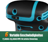 Mellif Upgrade 5-Zoll-Exzenterschleifer,Nur das Gerät, ohne Akku