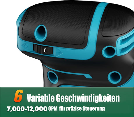 Mellif Upgrade 5-Zoll-Exzenterschleifer,Nur das Gerät, ohne Akku