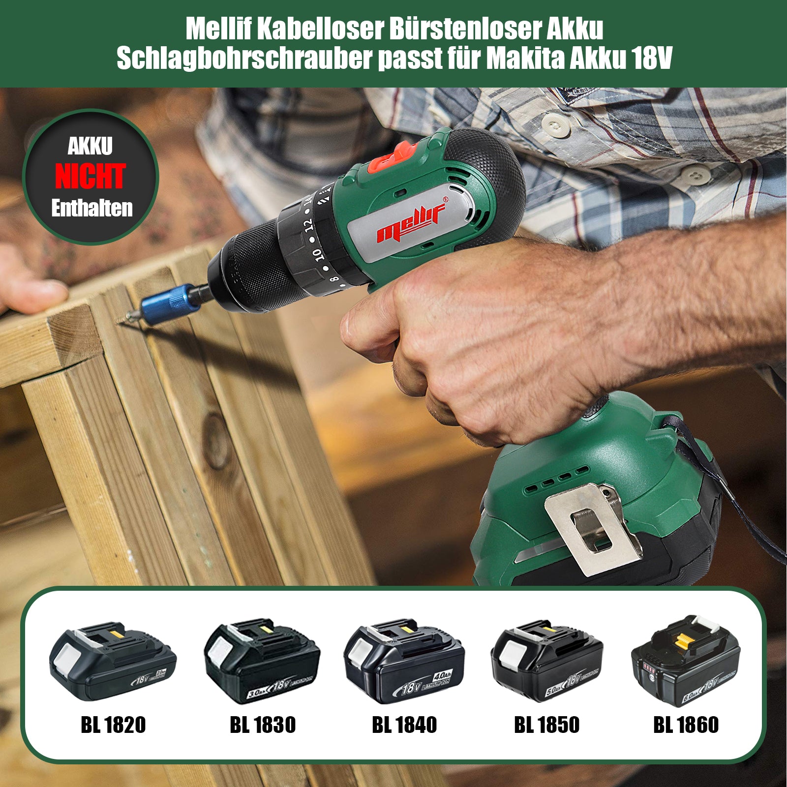 5er Pack Spatenbohrer – 28mm X 152mm Schlagfest, Für Bosch, Dewalt, Makita & Mehr – Ideal Für Holz, Platten & Bohrarbeiten