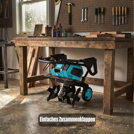 Mellif Cordless Garden Tiller for Makita (Large, NEW, Without Battery)