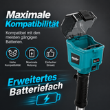 Mellif Akku Regenfasspumpe für Makita Akku 18V, Blau