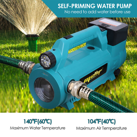 Mellif battery water pump for Makita battery 18V 