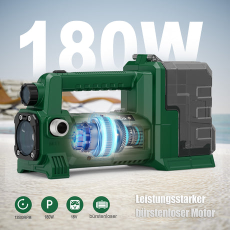 Mellif Akku Wasserpumpe ,Bürstenlos Motor-MFBRWP03