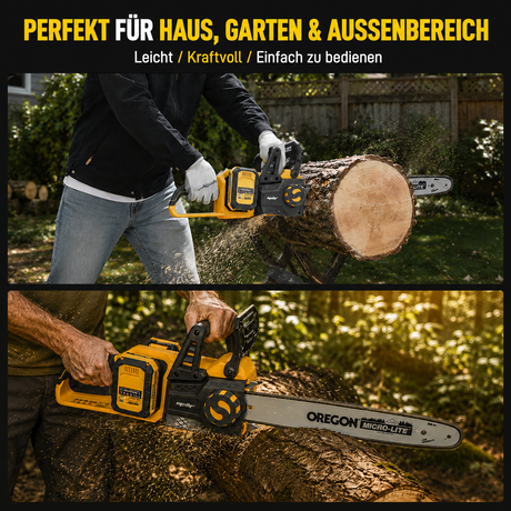 Mellif 40V 16-Zoll Akku-Kettensäge mit bürstenlosem Motor (MFCS01-16)