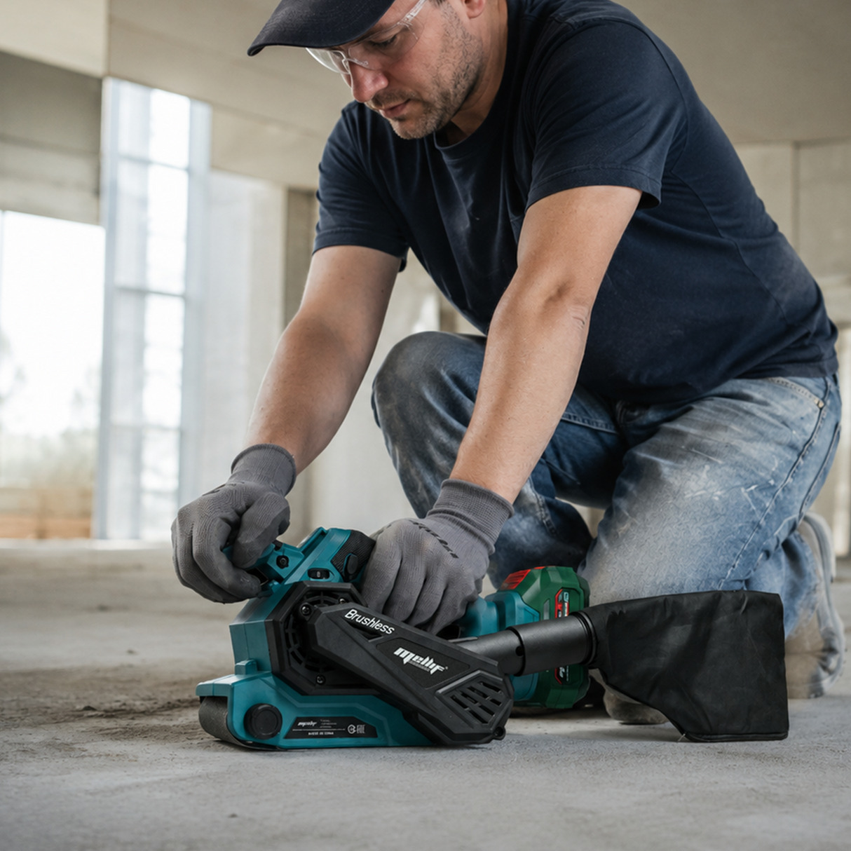 Mellif Cordless Belt Sander for Makita Battery 18V 
