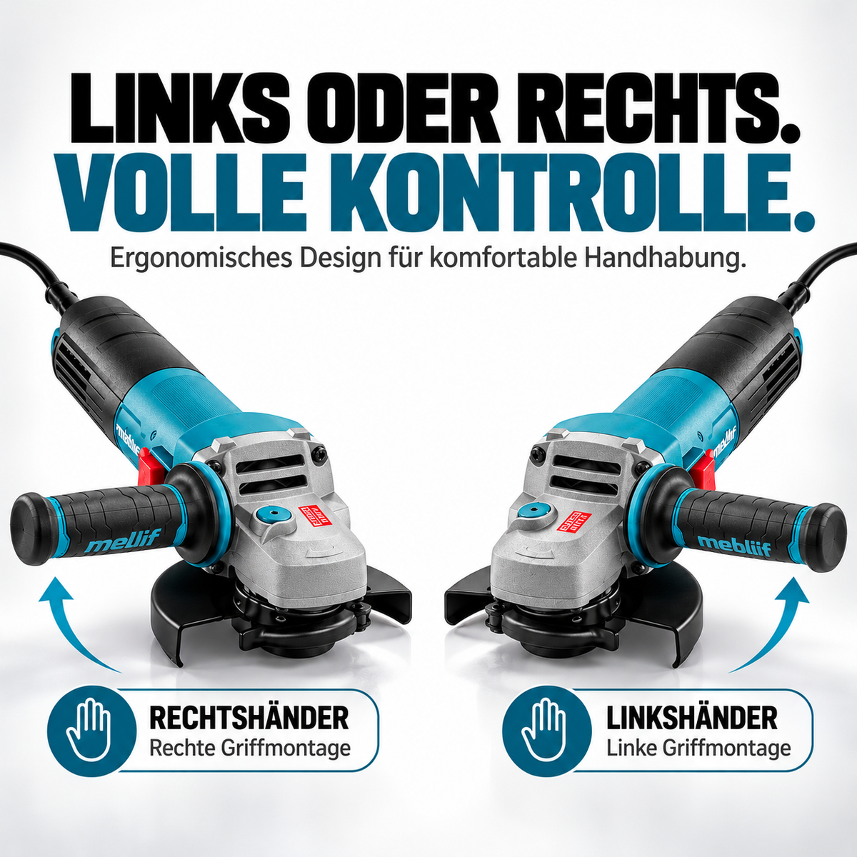Mellif 850-W-Winkelschleifer (netzbetrieben) – AG8502