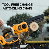 Mellif 2-in-1 Akku Hochentaster für Dewalt 20V (Ohne Akku)