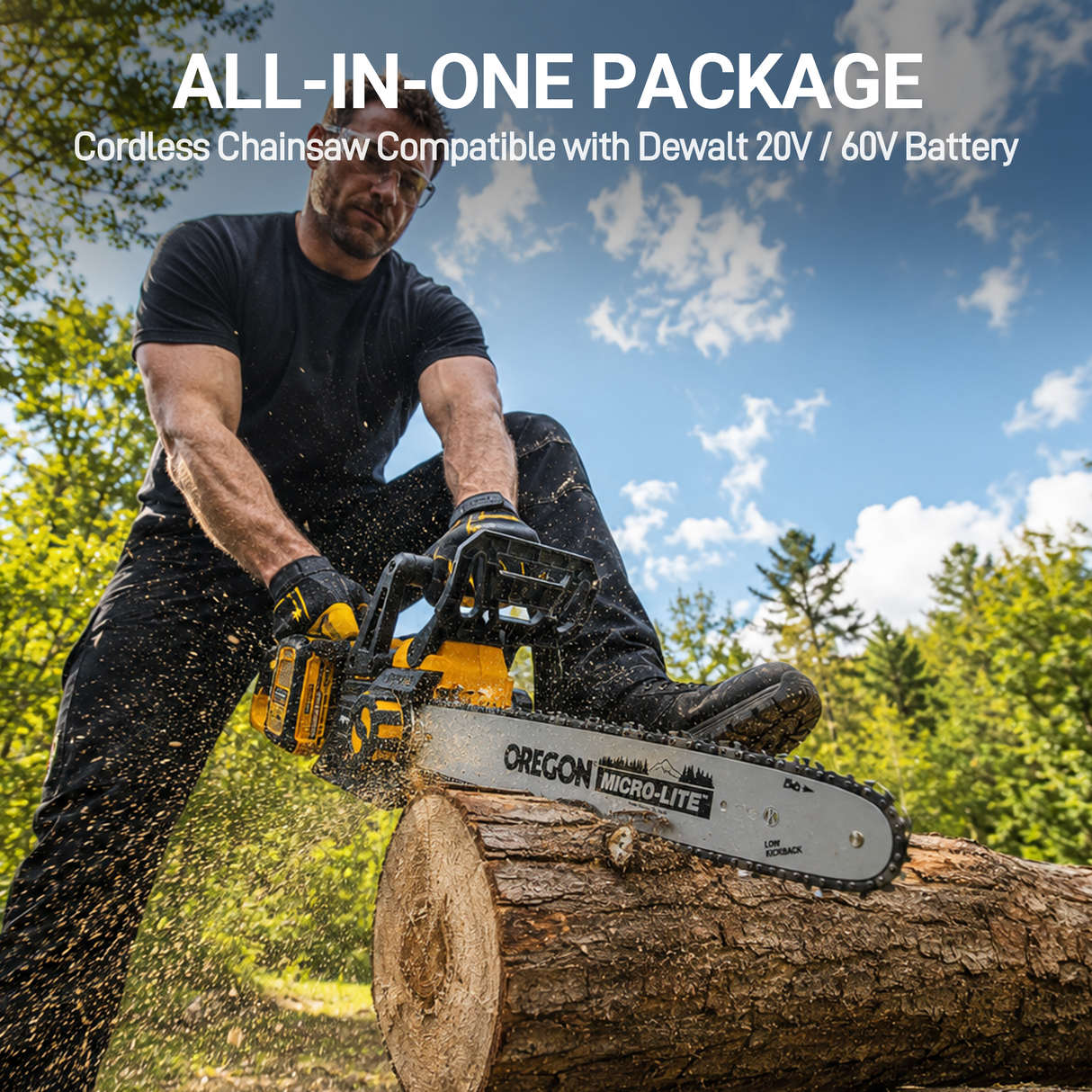 Mellif 14 inch chainsaw for Dewalt 20V