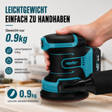 Mellif Upgrade 5-Zoll-Exzenterschleifer,Nur das Gerät, ohne Akku