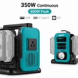 Mellif 350 W tragbarer Outdoor-Wechselrichter, reine Sinuswelle