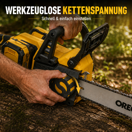 Mellif 40V 16-Zoll Akku-Kettensäge mit bürstenlosem Motor (MFCS01-16)